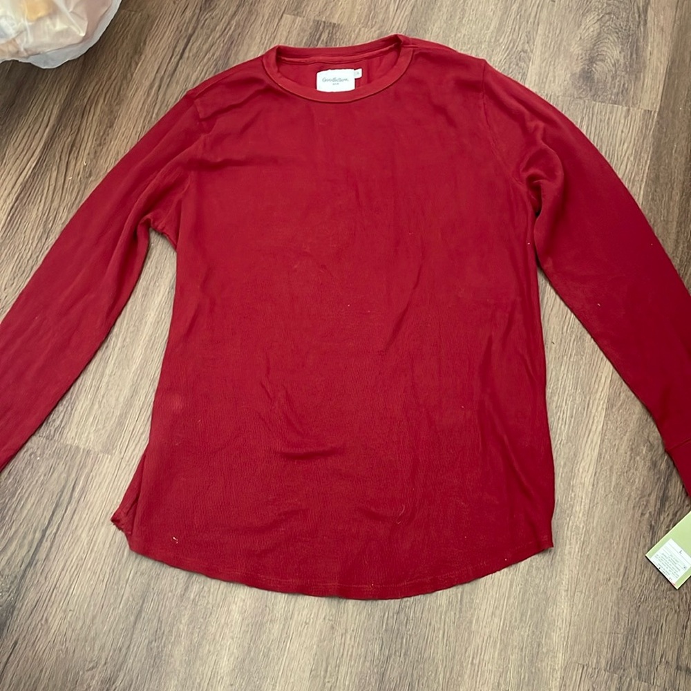 Goodiellow & Co. Standard Long Sleeves T Shirt Size L NWT